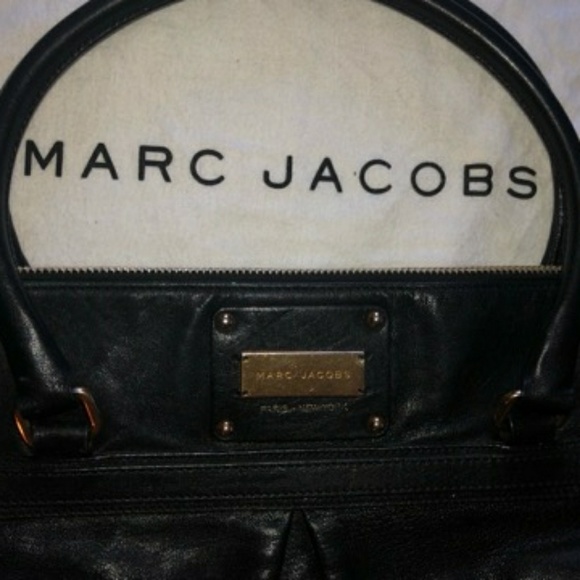 Marc Jacobs Black Palais Royal Jen Bag Satchel - Picture 7 of 8